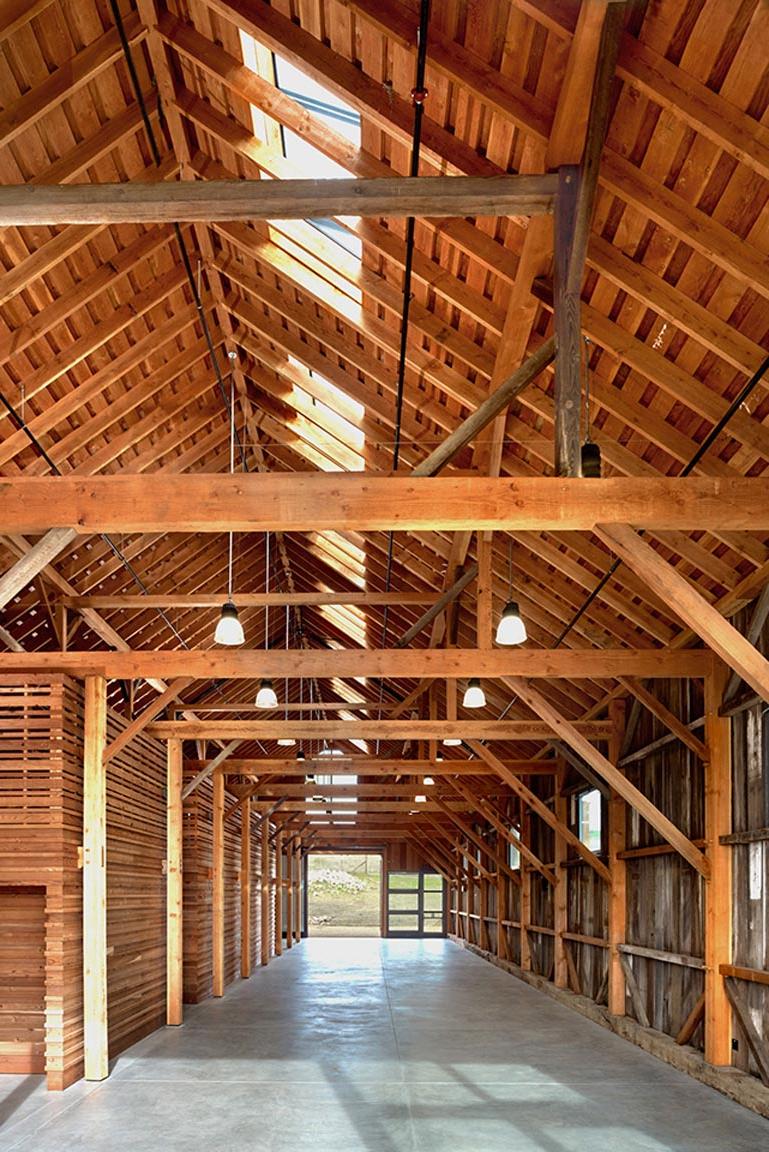 Cowell Ranch Hay Barn interior